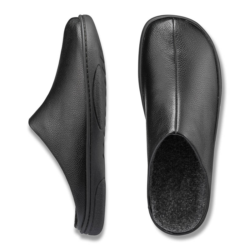 Chaussures de confort Helvesko : modèle Salon, noir Image 2