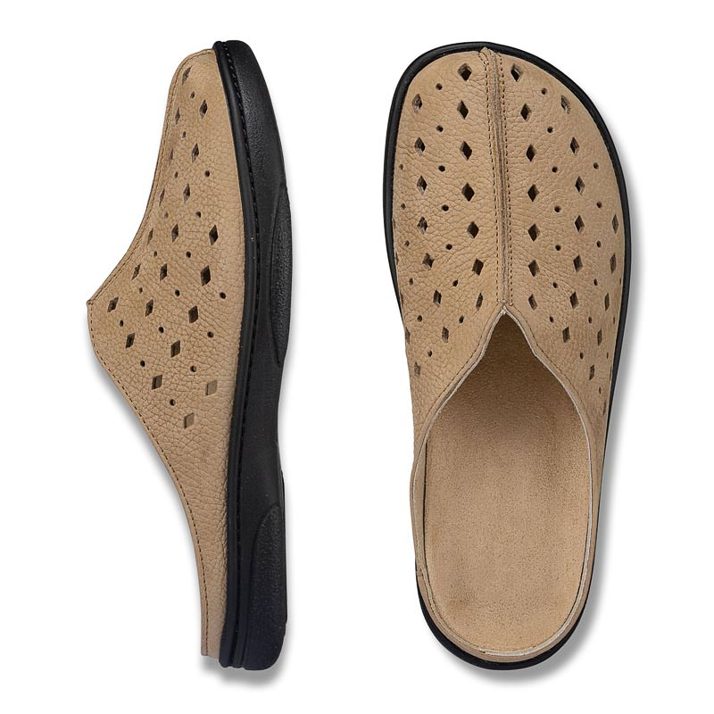 Chaussures de confort Helvesko : modèle Eden, beige Image 2