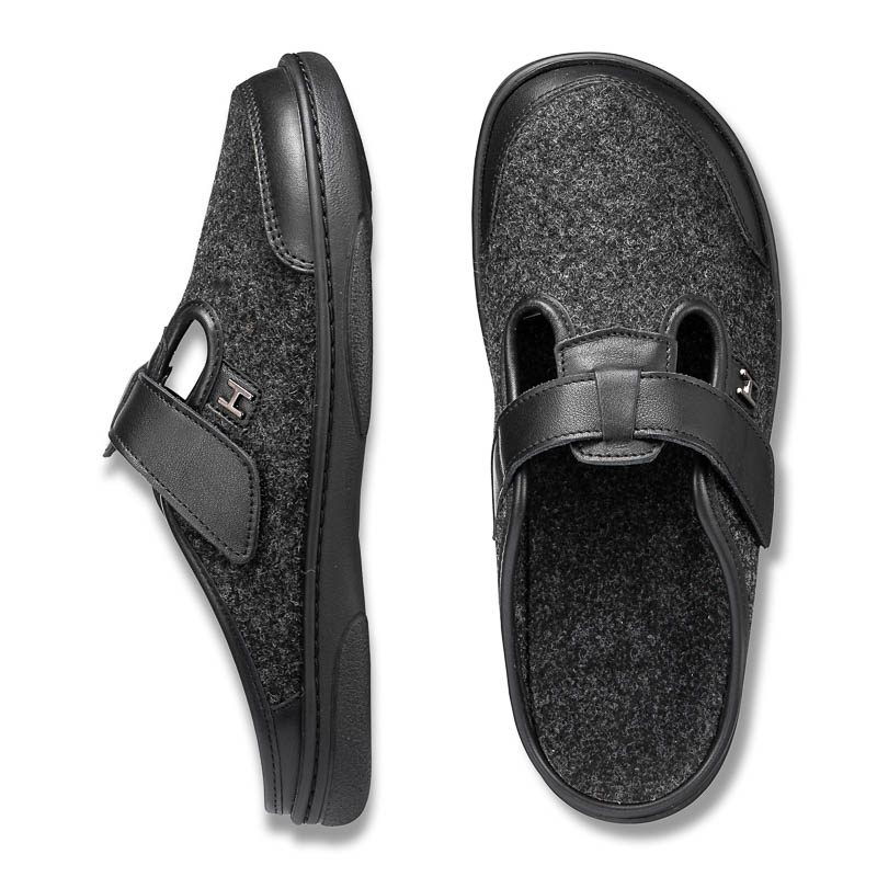 Chaussures de confort Helvesko : modèle Roland, gris Image 2