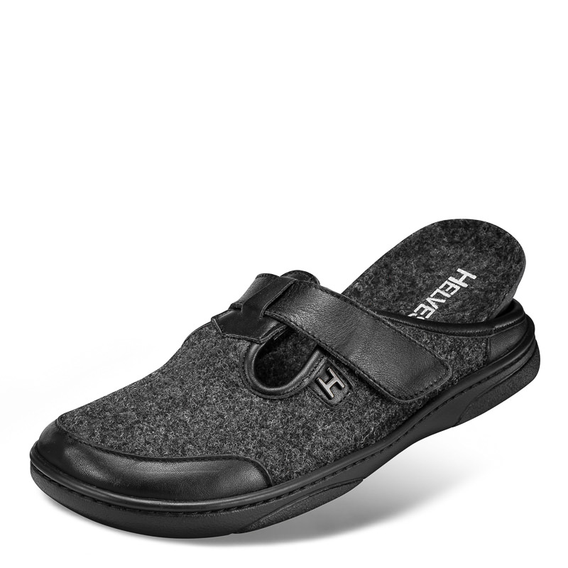Chaussures de confort Helvesko : modèle Roland, gris Image 4