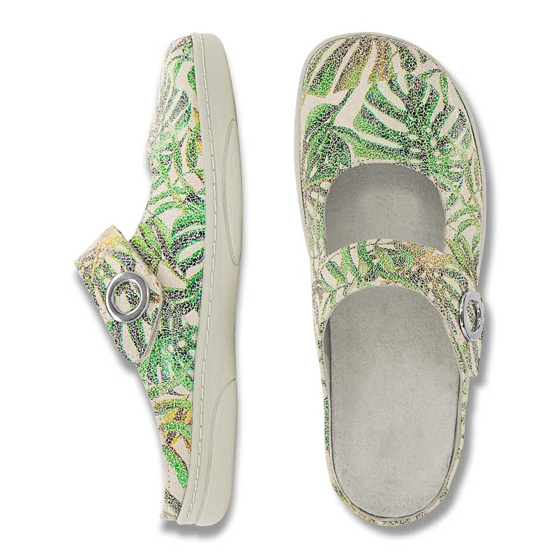 Chaussure confort Helvesko : NINA, vert multi Image 2