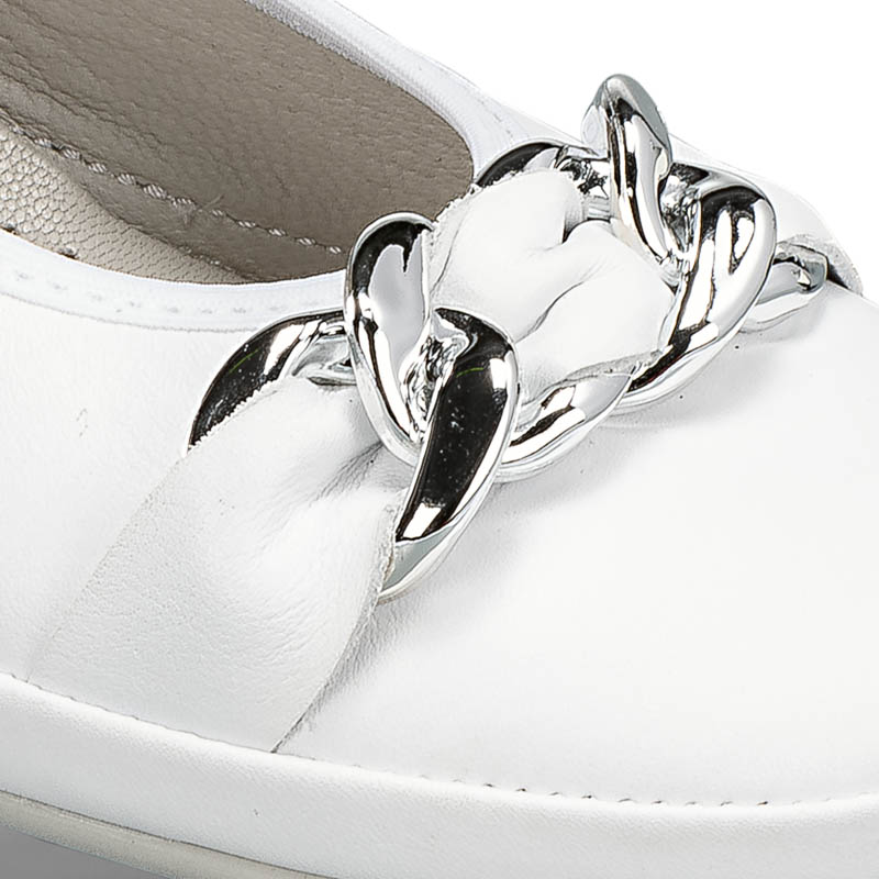 Chaussures de confort Helvesko : modle Aida, blanc Image 4