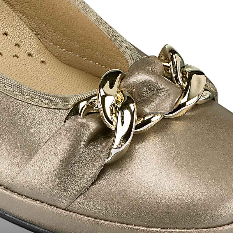 Chaussures de confort Helvesko : modle Aida, bronze Image 3