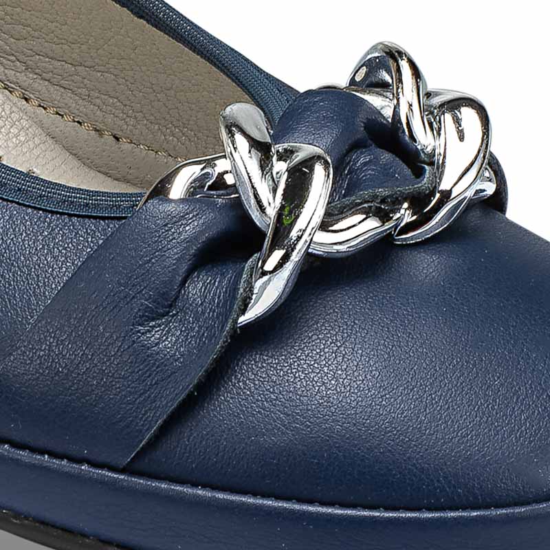 Chaussures de confort Helvesko : modle Aida, bleu Image 3