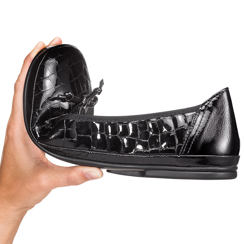 Chaussures de confort Helvesko : modèle Aida, noir Image 3