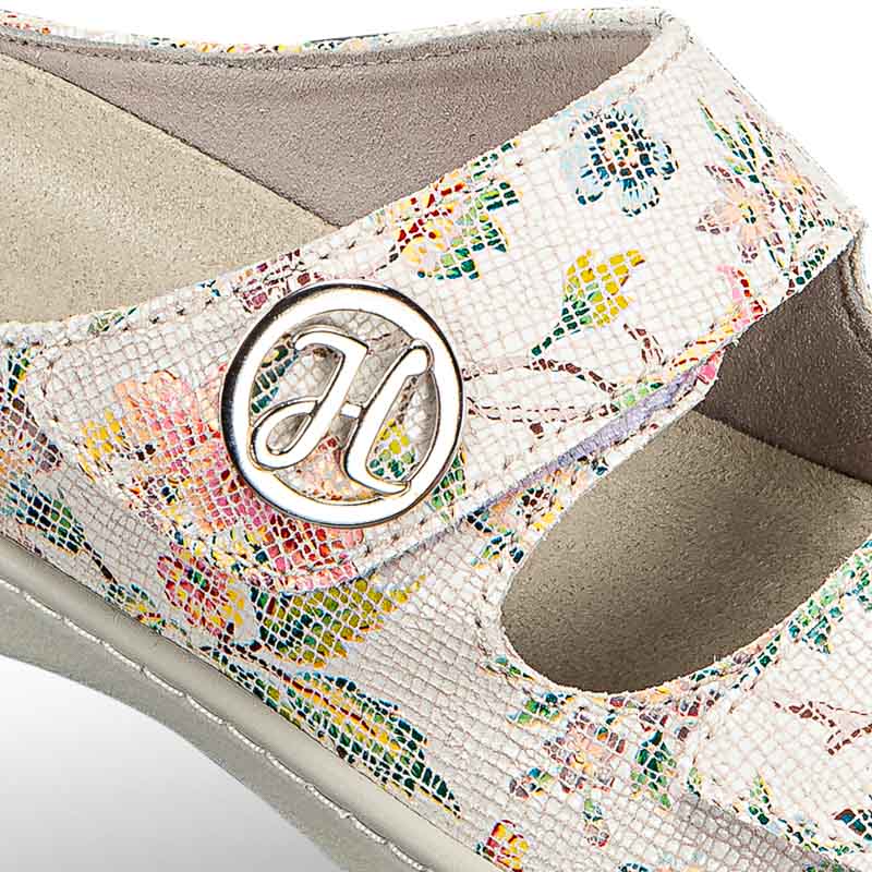 Chaussures de confort Helvesko : modle Malta, blanc multi Image 4