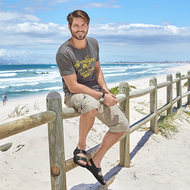 Chaussures de confort Helvesko : mod�le Cesar, noir Image 3