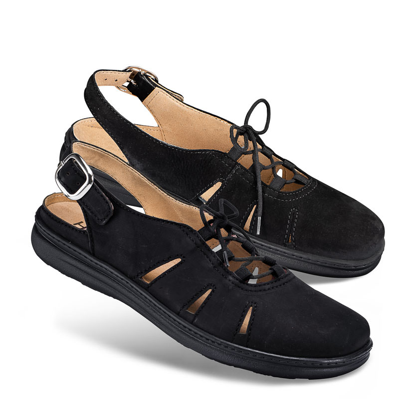 Chaussure confort Helvesko : IRENE, noir
