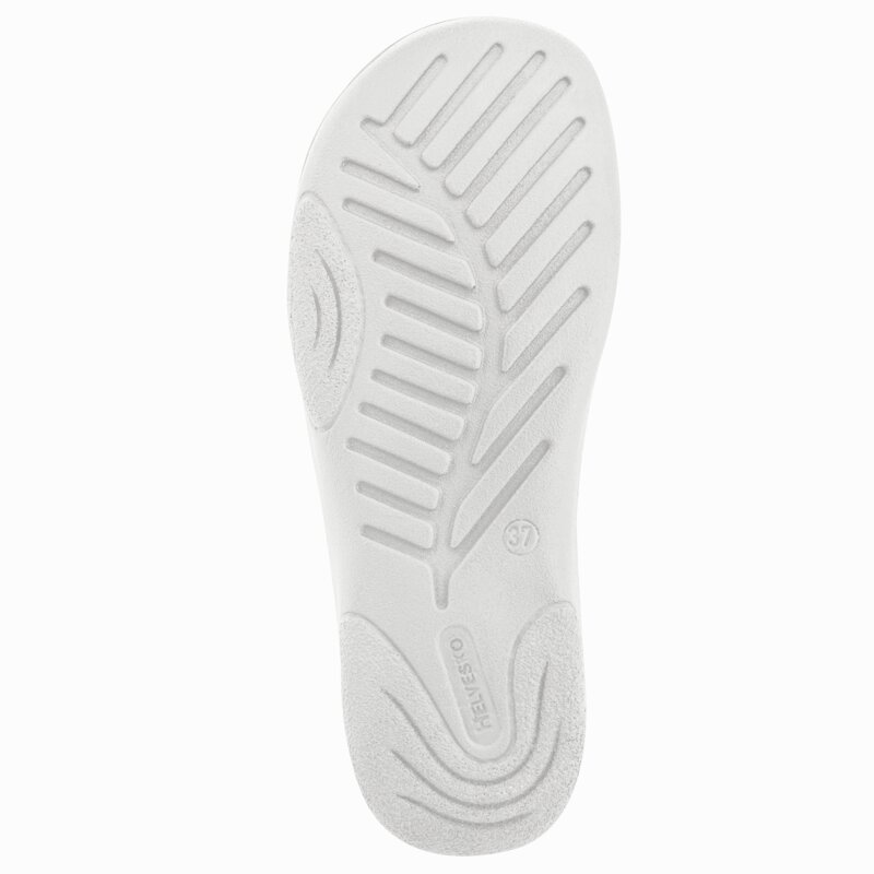 Chaussures de confort Helvesko : mod�le Xena, argent/blanc Image 3
