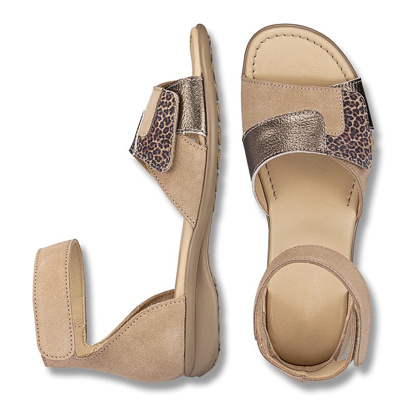 Chaussures de confort Helvesko : mod�le Costa, beige Image 2