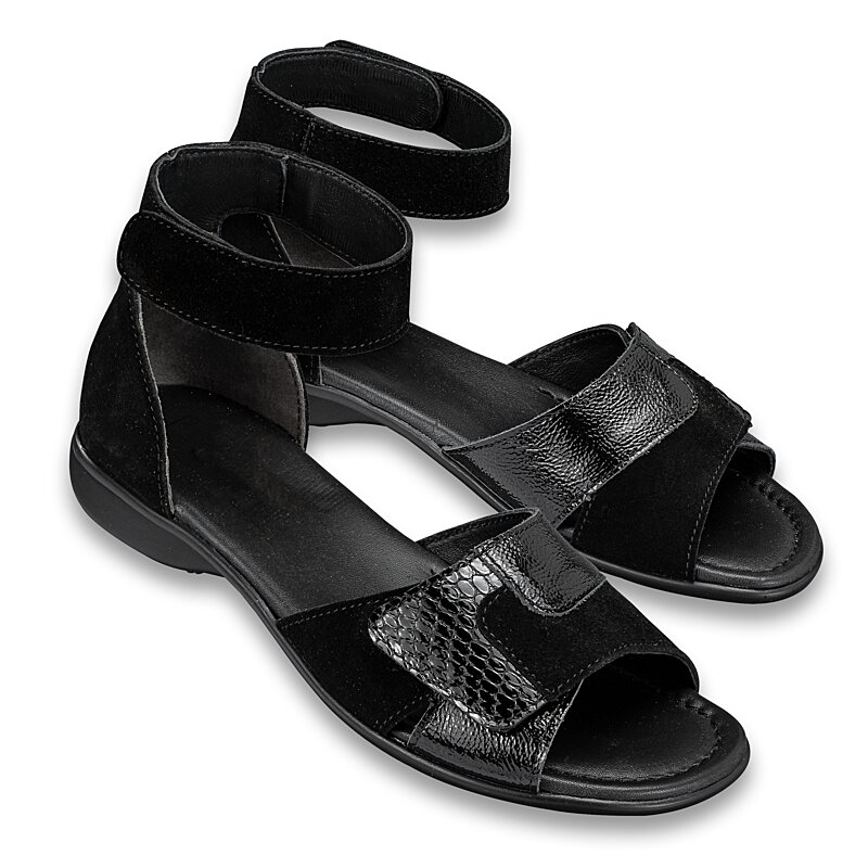 Chaussures de confort Helvesko : mod�le Costa, noir