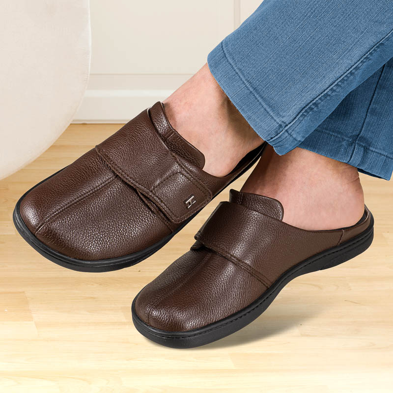 Chaussures de confort Helvesko : modèle Hagen, marron Image 3