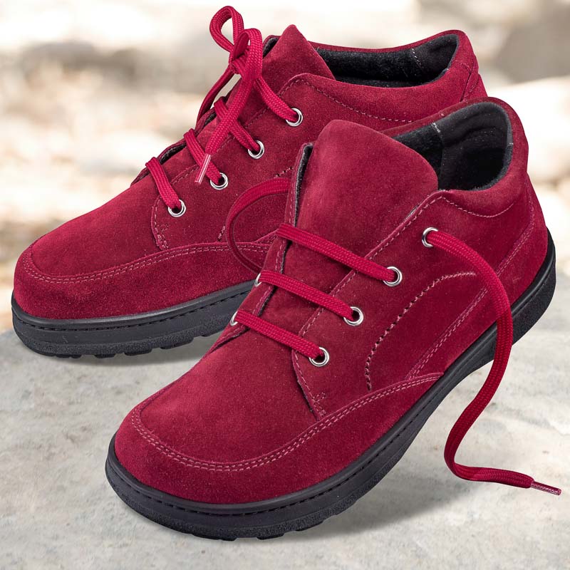 Chaussure confort Helvesko : NARA, rouge