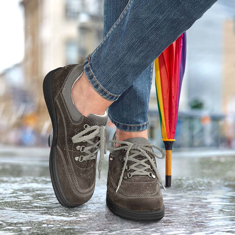 Chaussure confort Helvesko : ENNIS TEX, gris Image 4