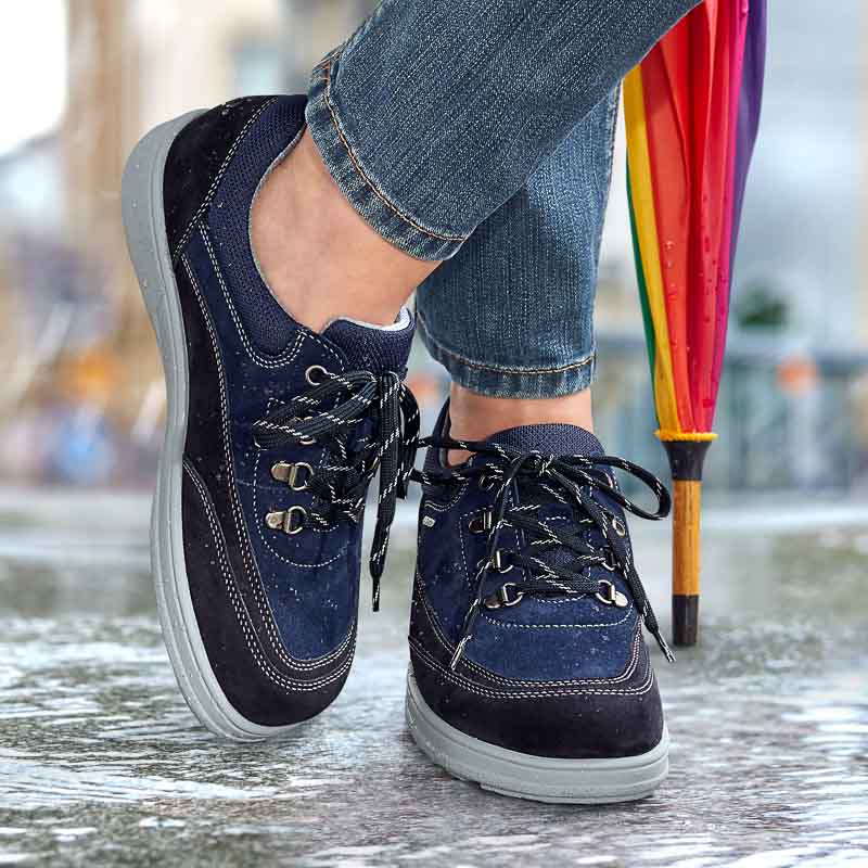 Chaussure confort Helvesko : ENNIS TEX, bleu Image 3