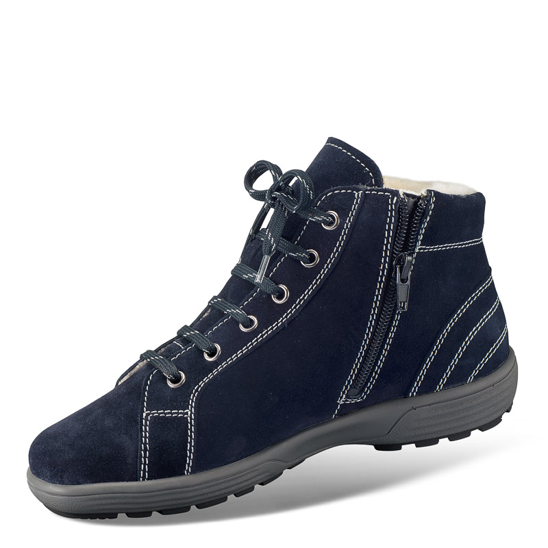 Chaussures de confort Helvesko : modle Tallinn, bleu Image 4