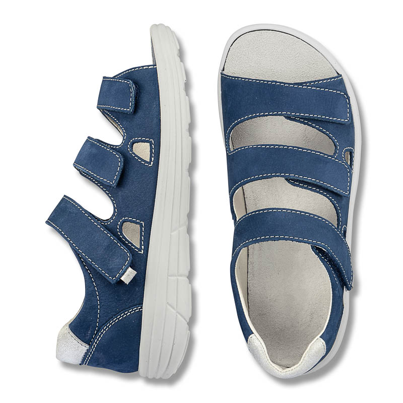 Chaussures de confort Helvesko : modle Runa, bleu Image 2