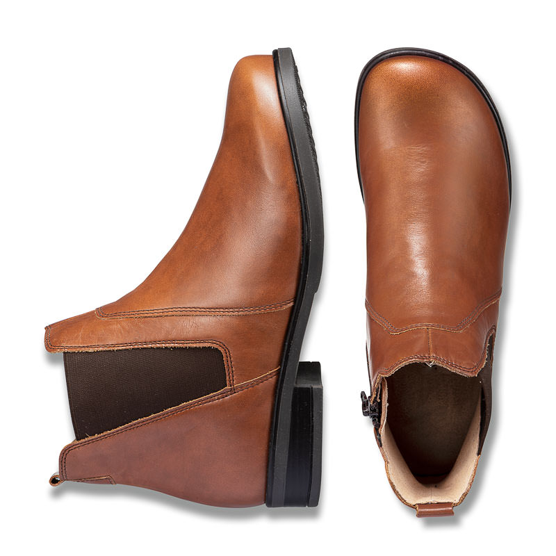 Chaussures de confort Helvesko : modèle Allen, marron Image 2