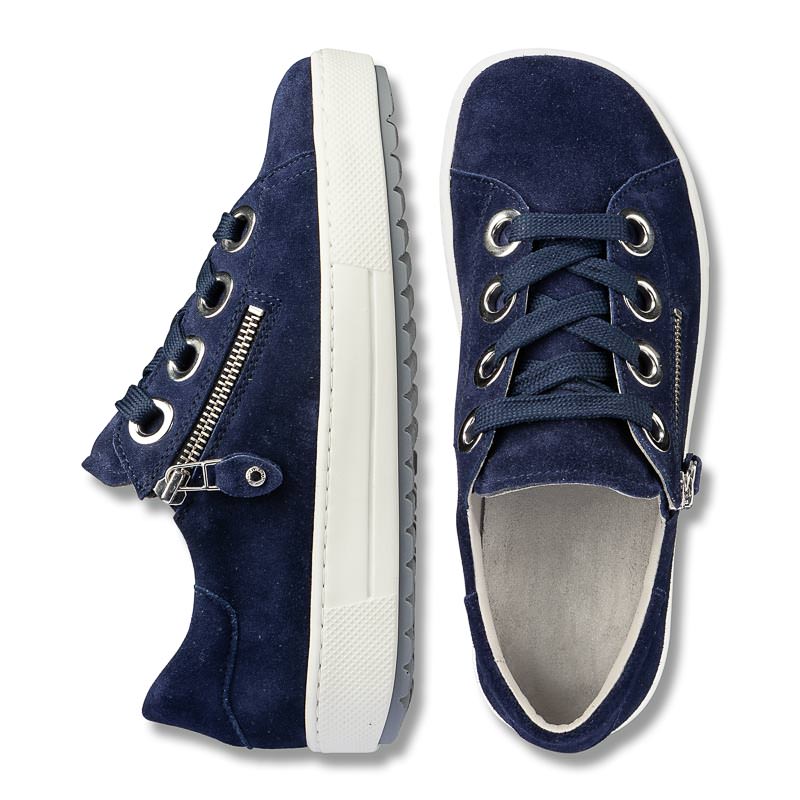 Chaussures de confort Helvesko : modle Athene, bleu fonc Image 2