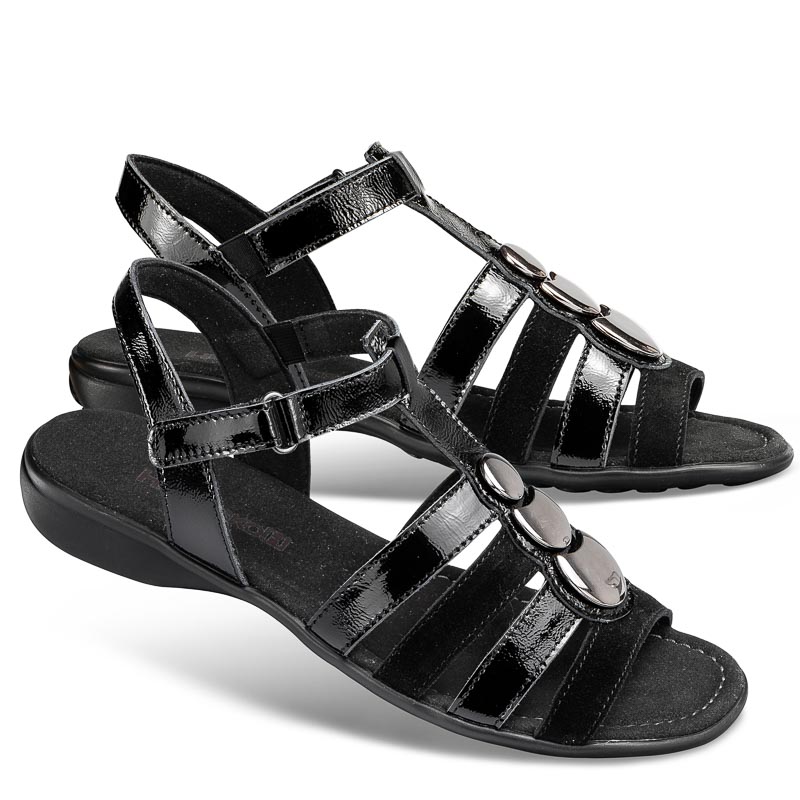 Chaussure confort Helvesko : CALA, noir