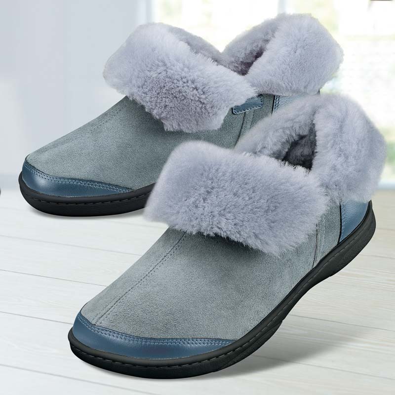 Chaussure confort Helvesko : UMEA, gris