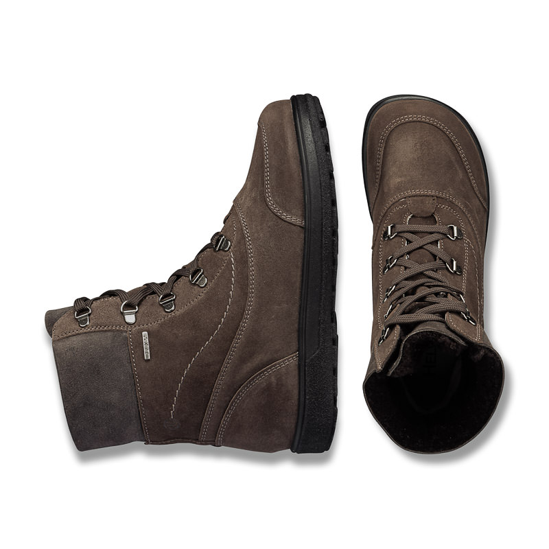 Chaussures de confort Helvesko : modèle Vaasa Tex, gris-marron Image 2