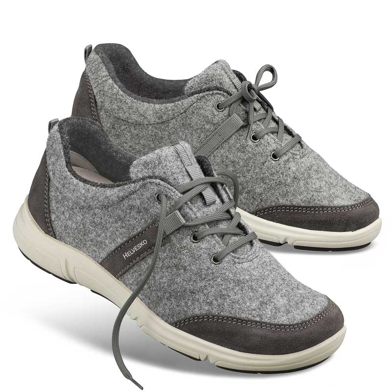 Chaussure confort Helvesko : LODA, gris