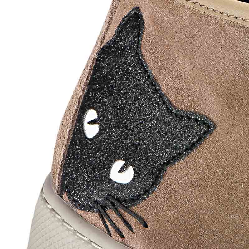 Chaussures de confort Helvesko : modle Cat, beige Image 4