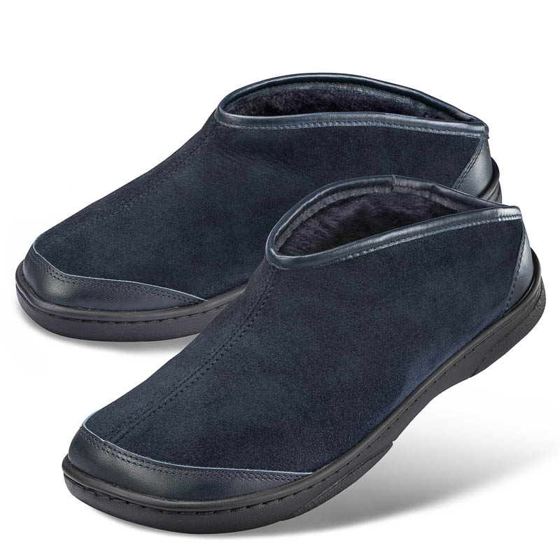 Chaussure confort Helvesko : SALA, bleu foncé