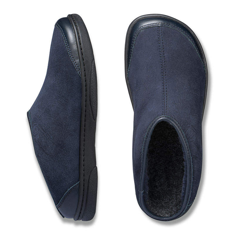 Chaussures de confort Helvesko : modle Sala, bleu fonc Image 2