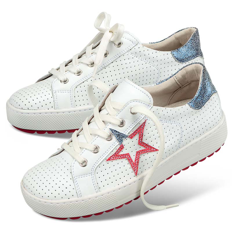 Chaussure confort Helvesko : STAR, blanc