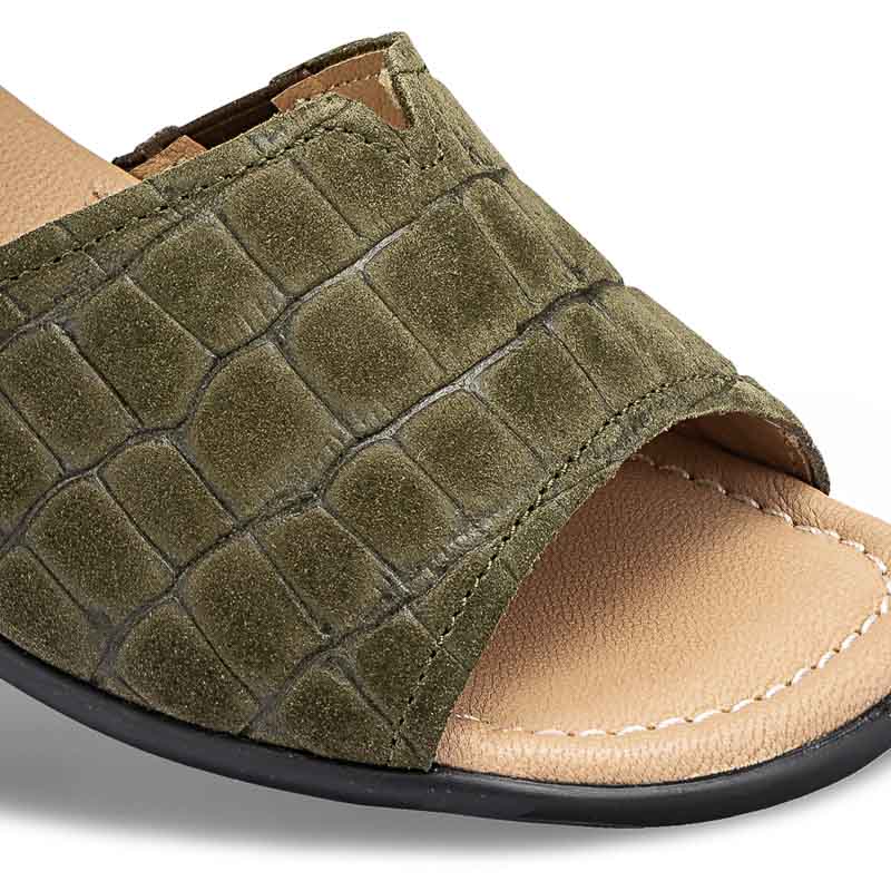 Chaussure confort Helvesko : NEA, olive Image 4