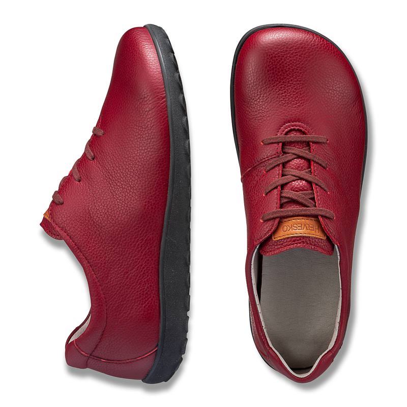 Chaussures de confort Helvesko : modle Eos, rouge Image 2