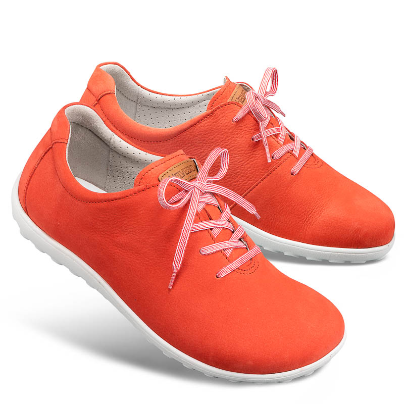 Chaussures de confort Helvesko modele Eos corail