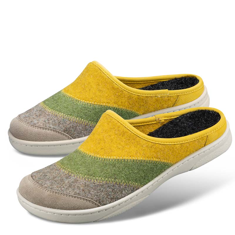 Chaussure confort Helvesko : ALTEA, jaune