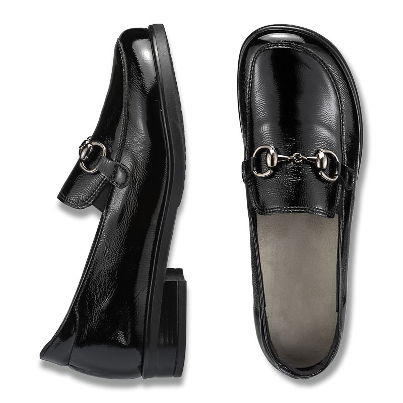 Chaussures de confort Helvesko : modèle Gotha, noir Image 2