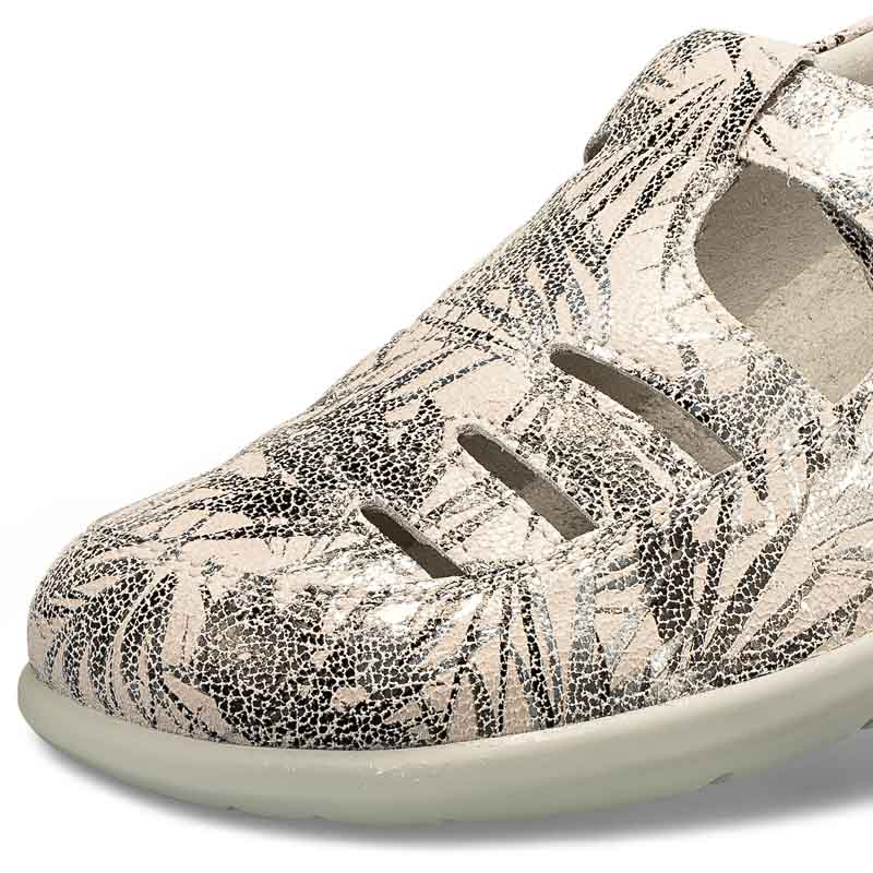 Chaussure confort Helvesko : JARDA, blanc multi Image 3