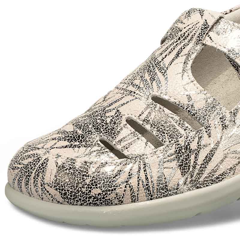 Chaussures de confort Helvesko : modle Jarda, blanc multi Image 3