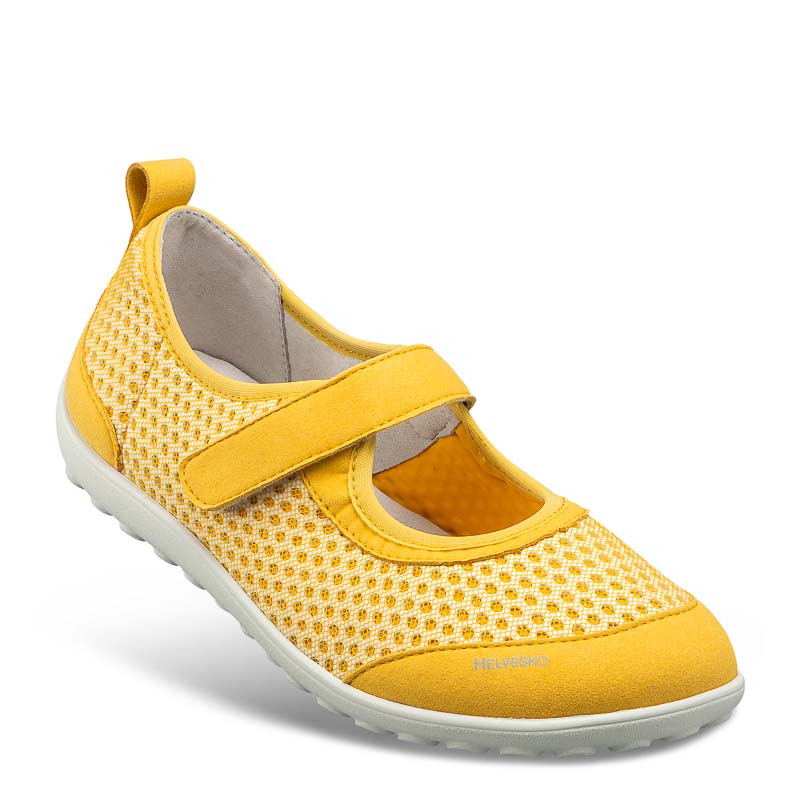 Chaussures de confort Helvesko : modle Cuma, jaune