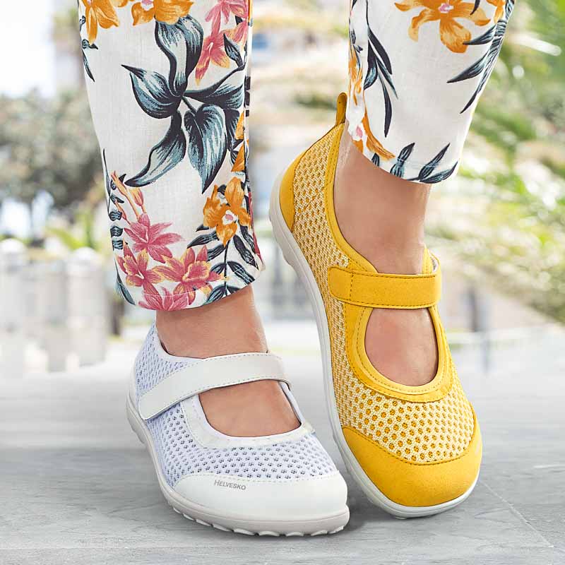 Chaussure confort Helvesko : CUMA, jaune Image 2