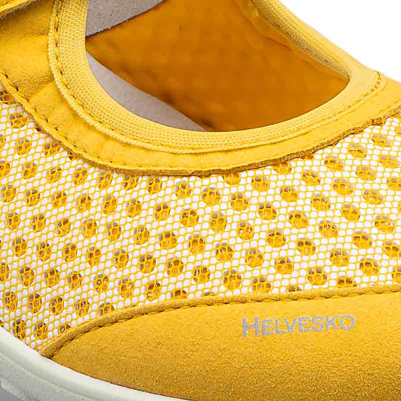 Chaussures de confort Helvesko : modle Cuma, jaune Image 3