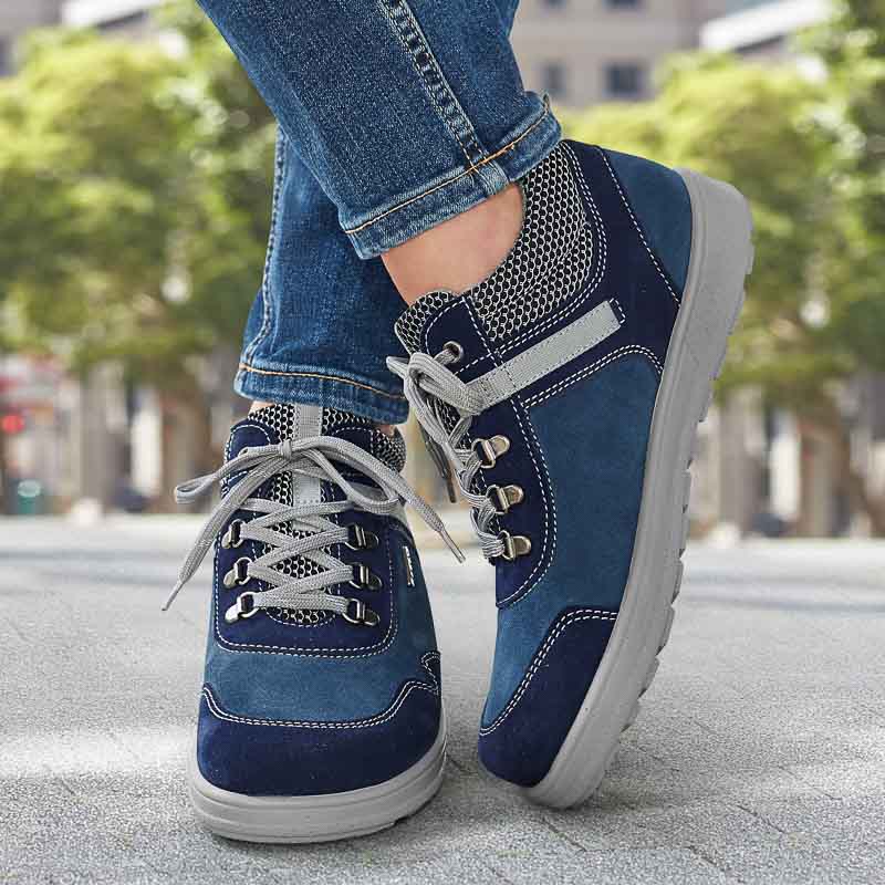 Chaussure confort Helvesko : RAYA TEX, bleu Image 3