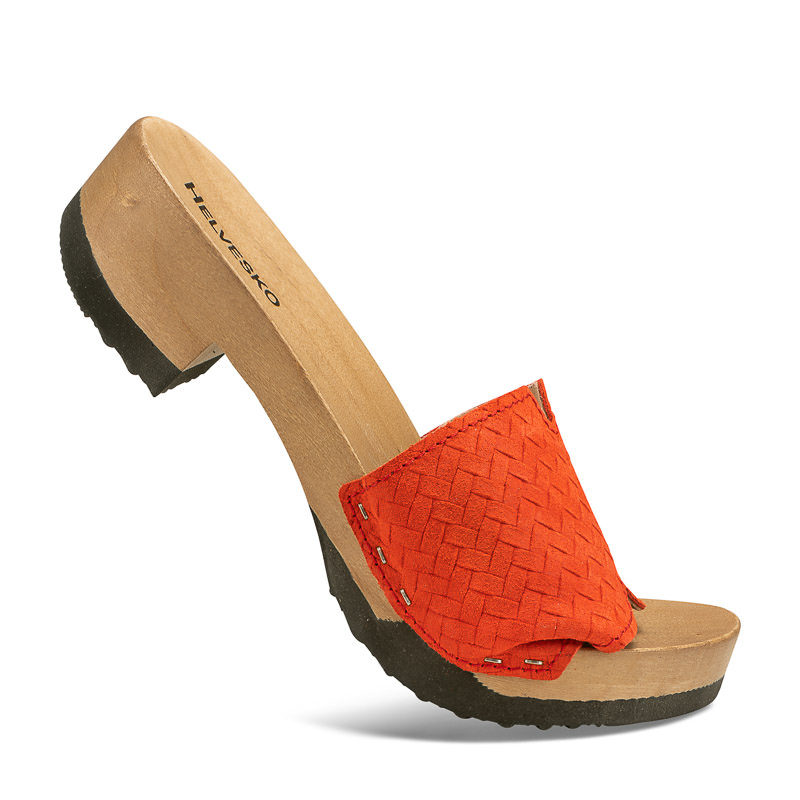 Chaussures de confort Helvesko : modèle Targa, orange Image 2