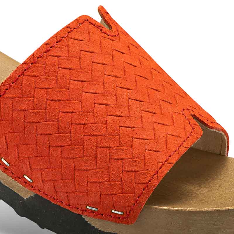 Chaussures de confort Helvesko : modèle Targa, orange Image 3
