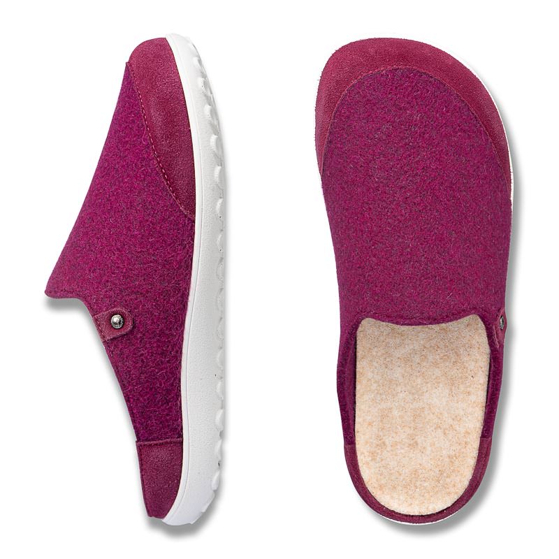 Chaussures de confort Helvesko : modèle Elobie, fuchsia Image 2