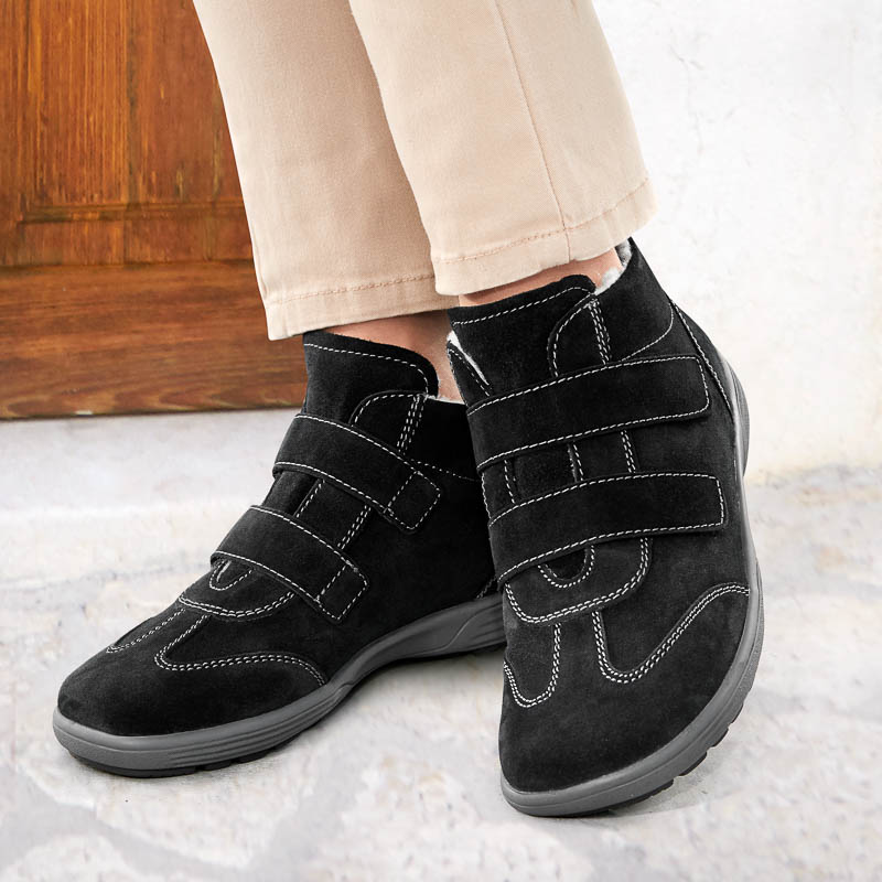 Chaussures de confort Helvesko : modle Lipa, noir Image 4