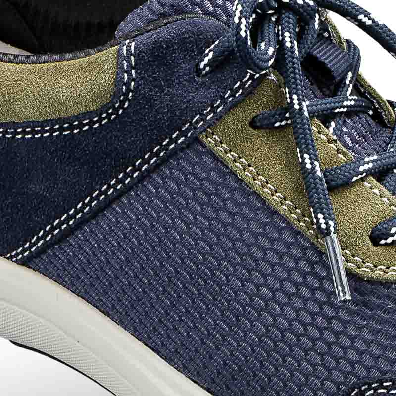 Chaussure confort Helvesko : VOLOS, bleu/vert Image 2
