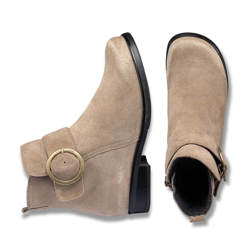 Chaussures de confort Helvesko : modèle Pavia, beige Image 2
