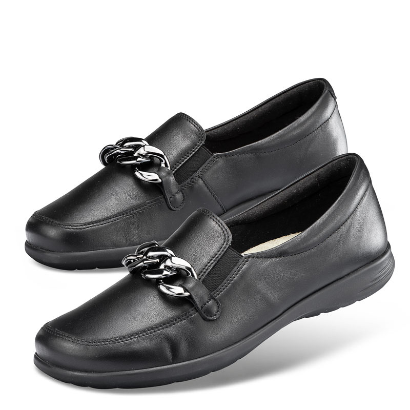 Chaussure confort Helvesko : SELVA, noir