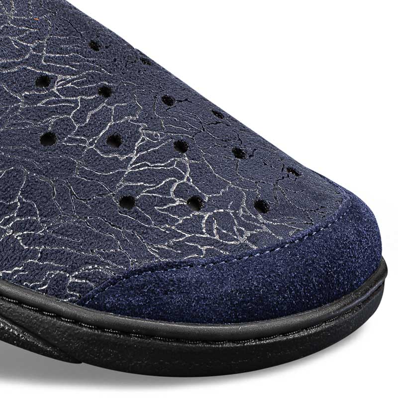 Chaussures de confort Helvesko : modle Cosy Air, bleu fonc Image 3